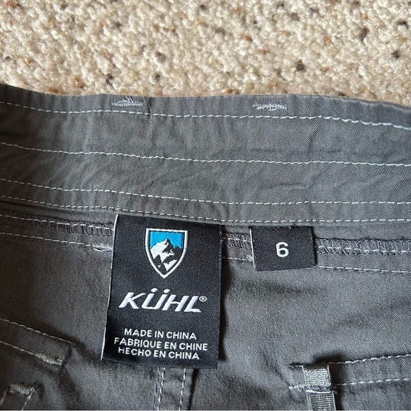 Kuhl Charcoal Grey Splash Cargo Skirt size 6 - Picture 7 of 9